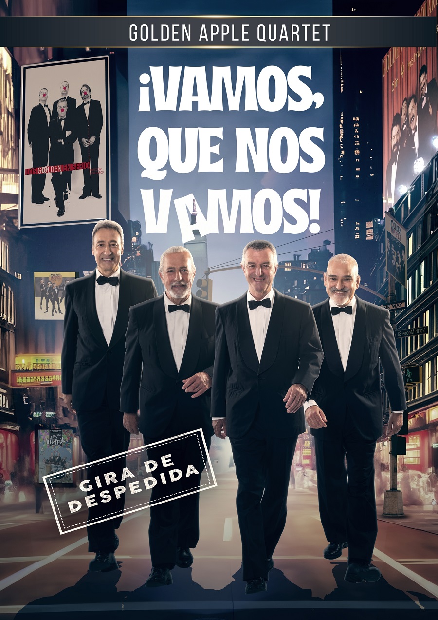 VAMOS QUE NOS VAMOS - GOLDEN APPLE QUARTET | Agenda Tolosa